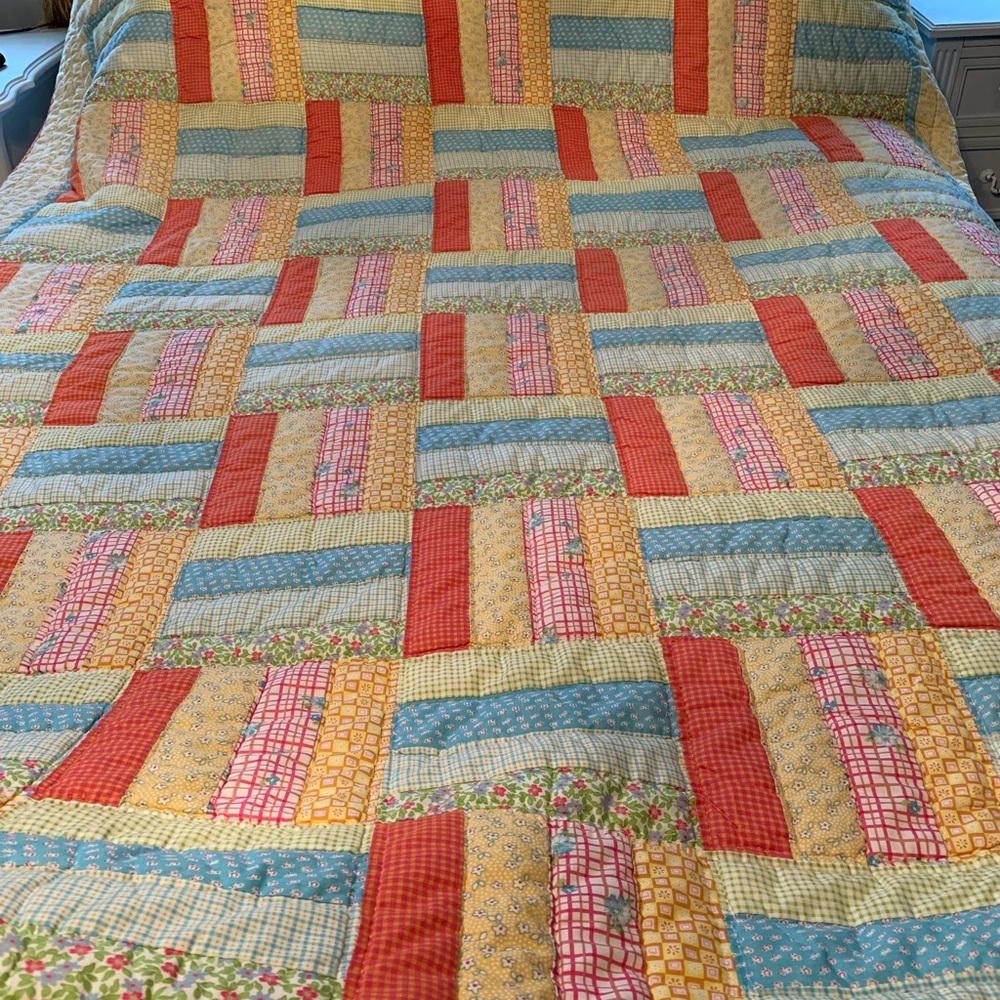 Patch Design Colorful quilt